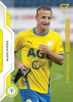 Alois Hycka Teplice SportZoo FORTUNA:LIGA 2020/21 Gold Limited /99 #149